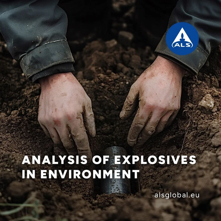 ALS Global: Analysis of explosives in environment