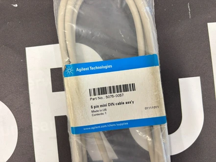 Agilent 6 pin mini DIN cable assy, 5075-0057 (New)