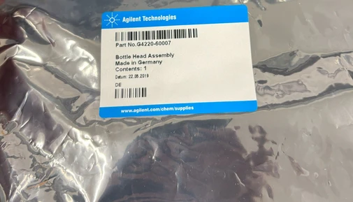 Agilent Bottle head assembly for 1260 and 1290 Infinity II and III systems, G4220-60007 (New)