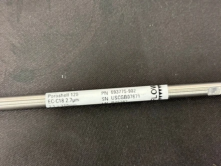 Agilent InfinityLab Poroshell 120 EC-C18, 2.1 x 150 mm, 2.7 µm HPLC column 693775-902 (Tested)