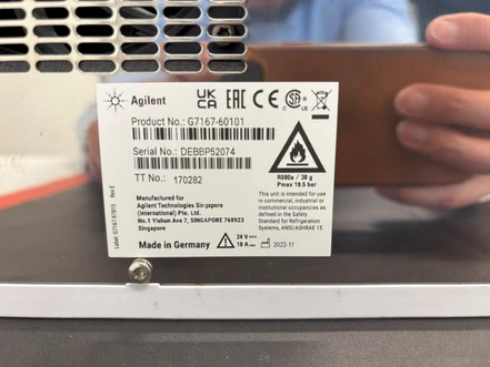 Agilent InfinityLab Sample Thermostat, Repair Part (G7167-60101) (Refurbished)