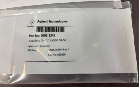 Agilent InfinityLab Stainless Steel Capillary for HPLC. 0.17 x 500 mm SI/SI ps/ps, 5500-1246 (New)