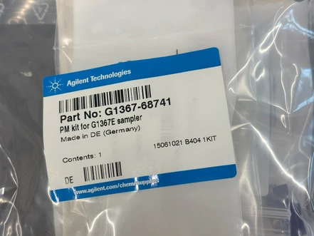 Agilent Preventive Maintenance Kit for 1260 Infinity High Performance Autosampler G1367E, G1367-68741 (New)