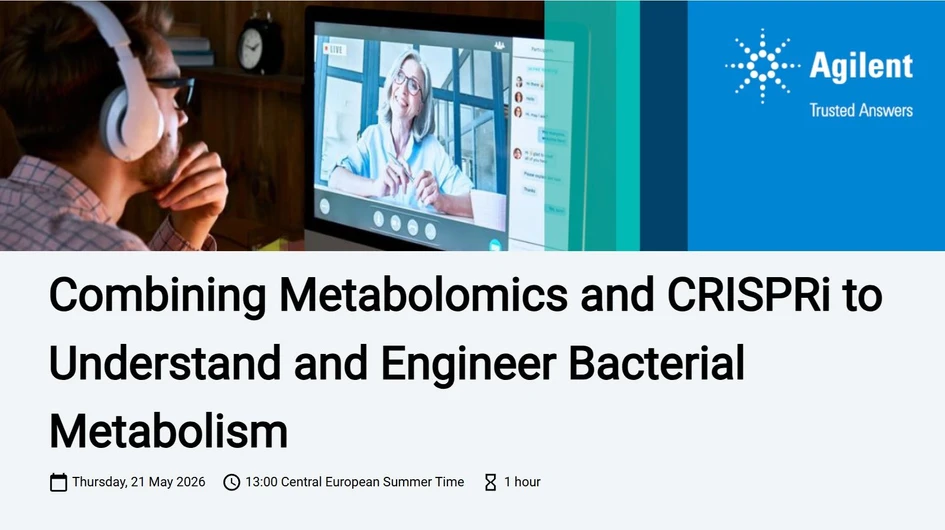Agilent Technologies: Combining Metabolomics and CRISPRi to Understand and Engineer Bacterial Metabolism