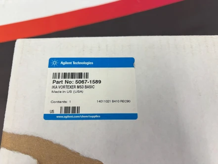 Agilent IKA Vortexer MS3 Basic, 5067-1589 (Refurbished)