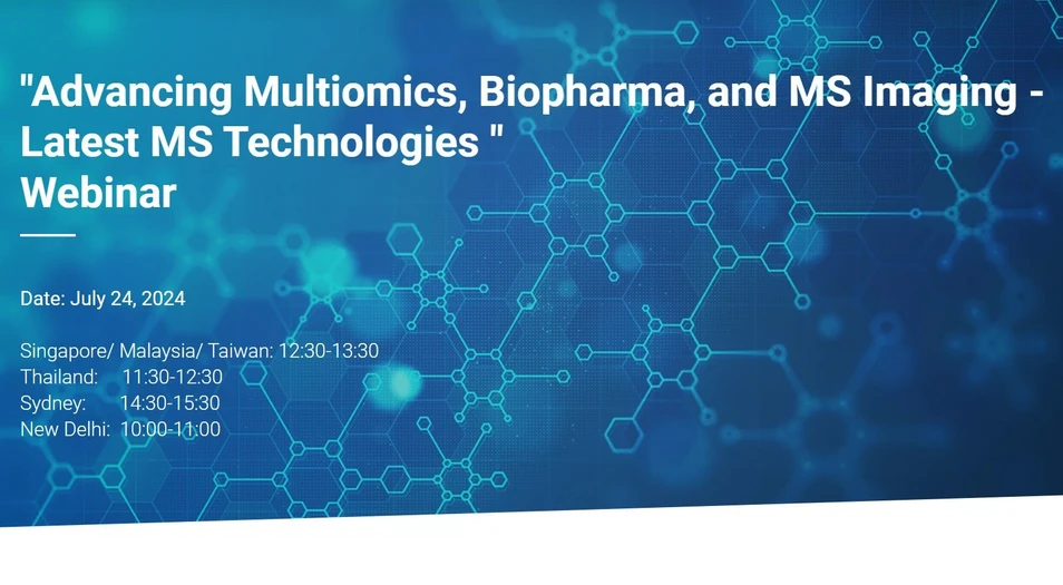 Bruker: Advancing Multiomics, Biopharma, and MS Imaging - Latest MS Technologies 