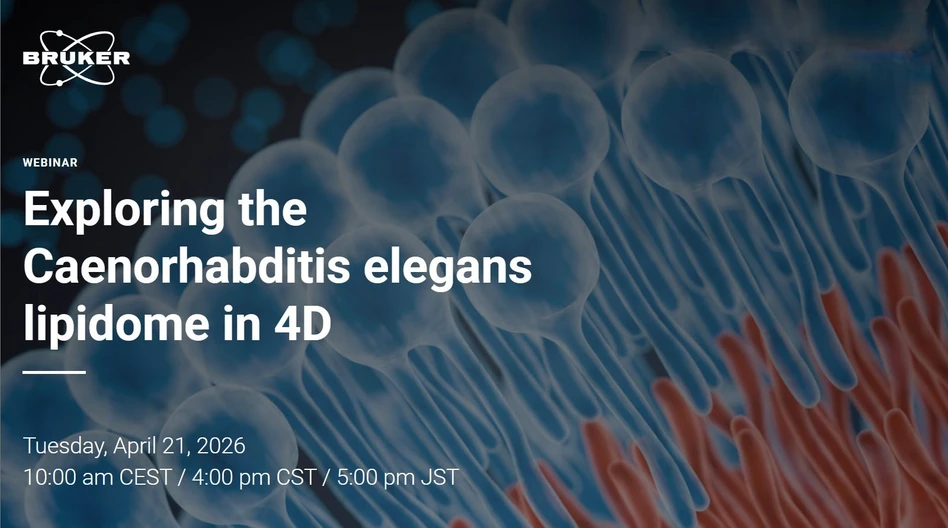 Bruker: Exploring the Caenorhabditis elegans lipidome in 4D
