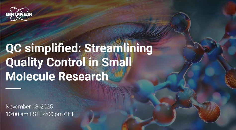 Bruker: QC simplified: Streamlining Quality Control in Small Molecule Research