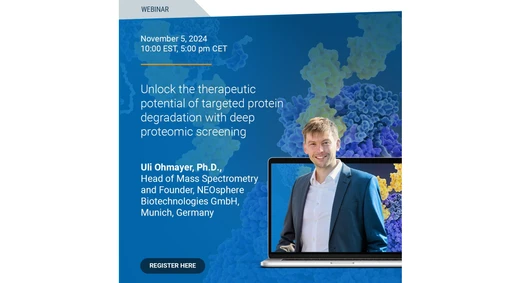 Unlock the therapeutic potential of targeted protein degradation with deep proteomic screening