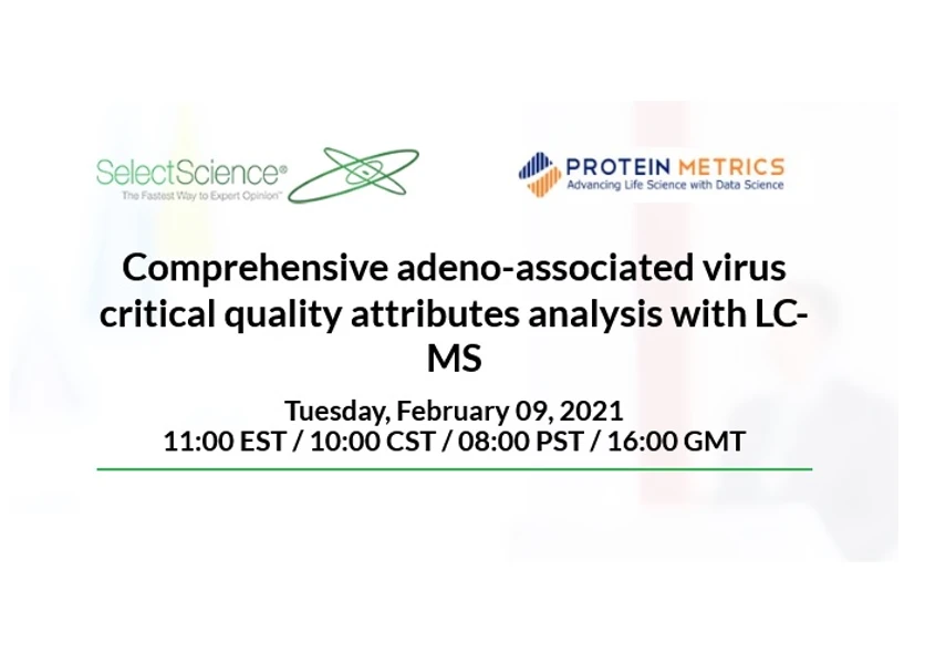SelectScience: Comprehensive adeno-associated virus critical quality attributes analysis with LC-MS