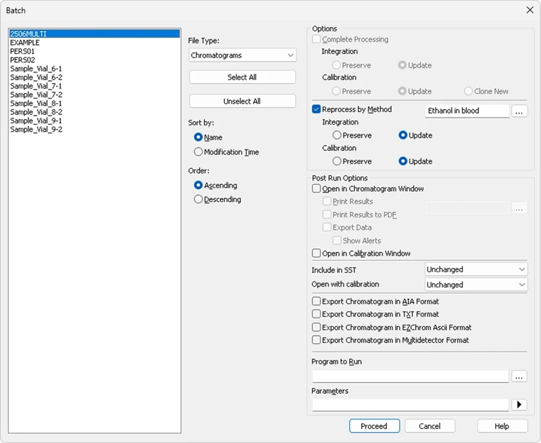 DataApex: Batch Dialog in new in Clarity 9.0