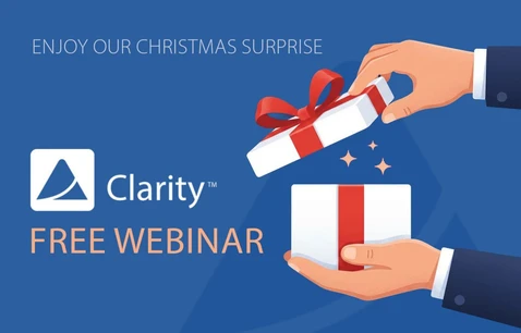 A Christmas Gift for Clarity Users: A Free Tips & Tricks Webinar