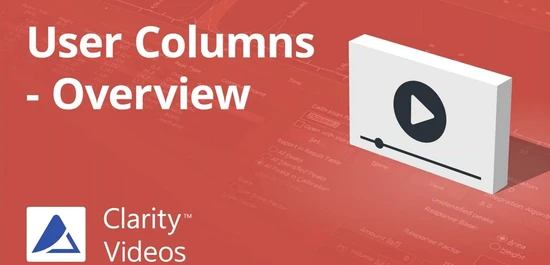 Creating Custom Calculations in Clarity Chromatography Software