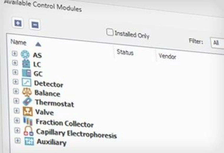 DataApex: Instrument control modules