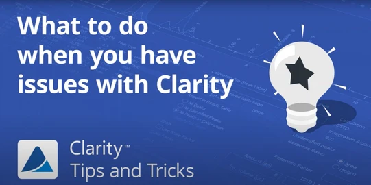 Troubleshooting Guide: Resolving Issues with Clarity Chromatography Software