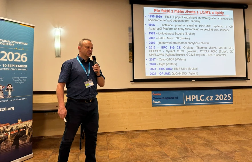 HPLCcz Day 2: Plenary lecture – What is the contribution of chromatography in lipidomic analysis? (Michal Holčapek)