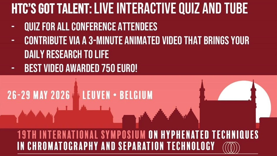 <p>International Symposium on Hyphenated Techniques in Chromatography and Separation Technology: HTC Tube Competition at the 19th International Symposium on Hyphenated Techniques in Chromatography and Separation Technology (HTC-19)</p>