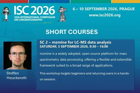 ISC 2026 Short Course - mzmine for LC-MS data analysis