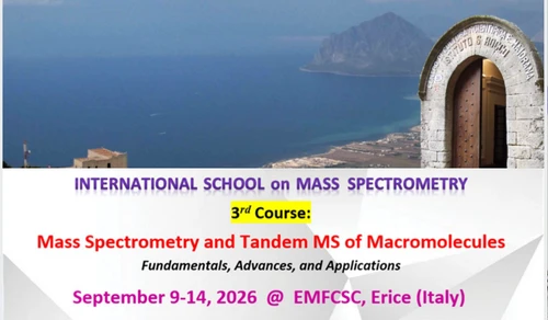 Registration for The International School on Mass Spectrometry (IntSMS) 2026