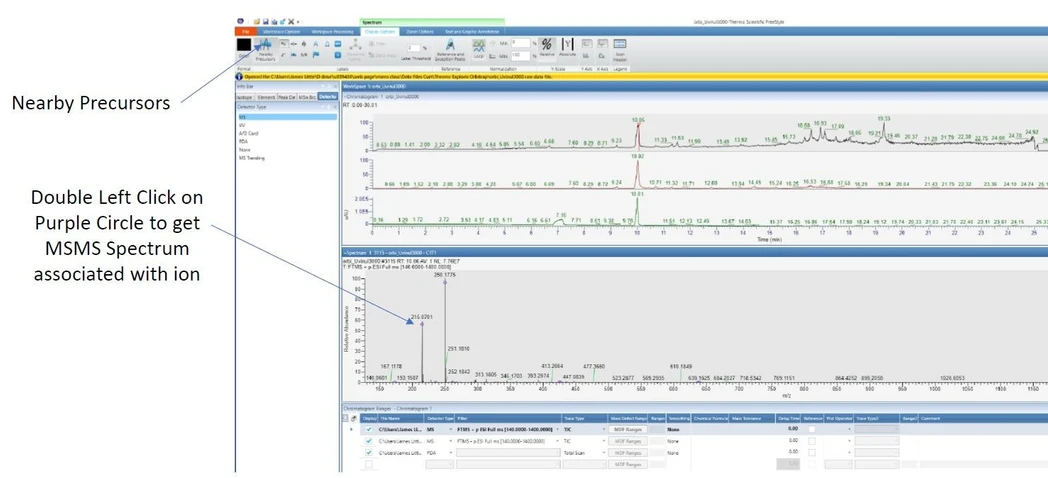 James Little: Part 1A - Nearby Precursors Option - NIST MSMS