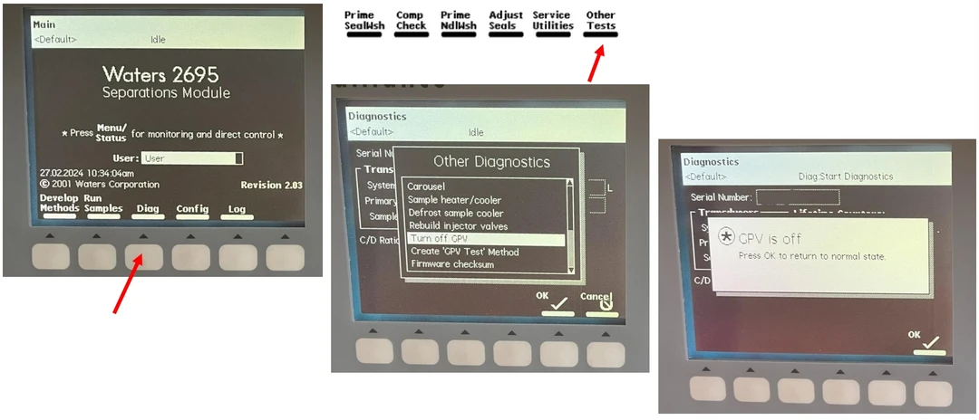 Jiří Luňák:Closing the solvent paths for check valve removal