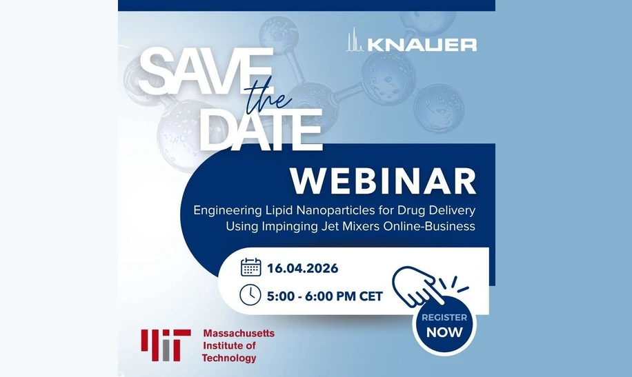 KNAUER: Engineering Lipid Nanoparticles for Drug Delivery Using Impingement Jet Mixers