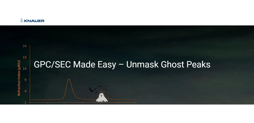 <p>KNAUER: GPC/SEC Made Easy – Unmask Ghost Peaks</p>