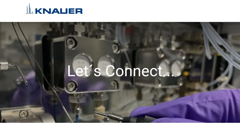 <p>KNAUER: Let´s Connect a whole (U)HPLC system without tools and trouble</p>