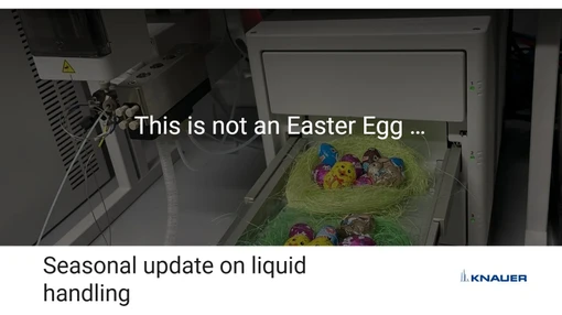 Seasonal update on liquid handling