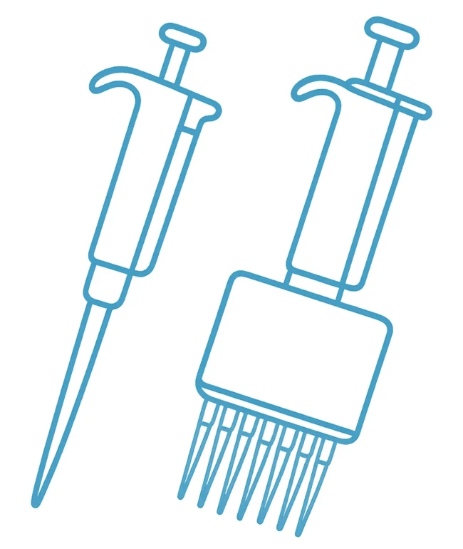 KNAUER: Single‐channel vs Multichannel Pipettes