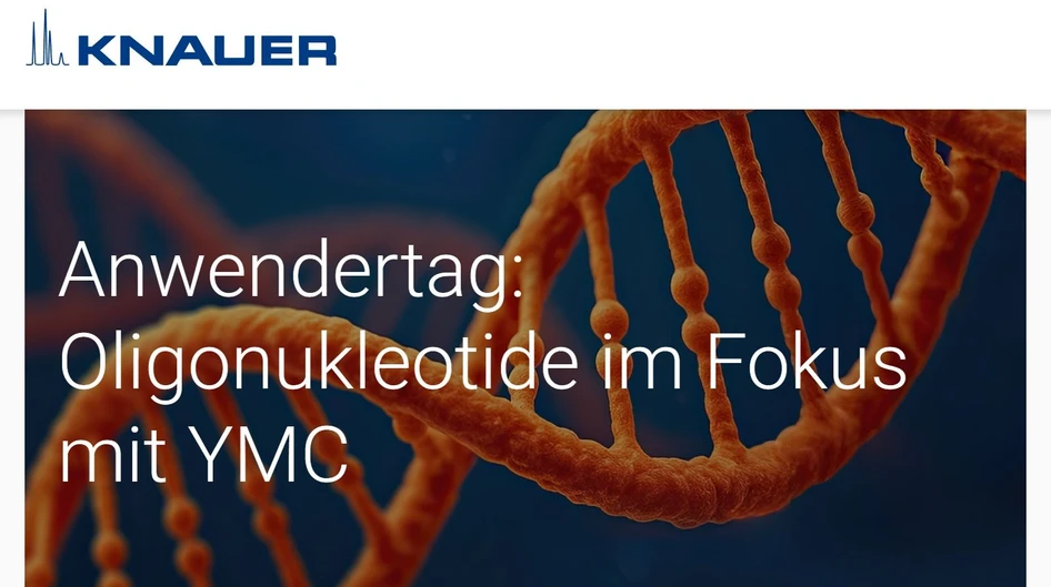 User Day: Focus on Oligonucleotides with YMC