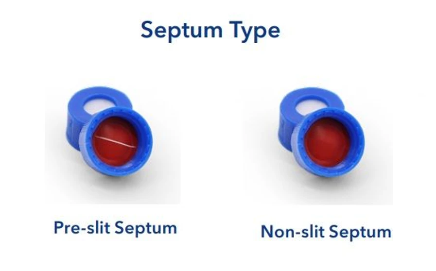 KNAUER: Vials & Caps - Septum type