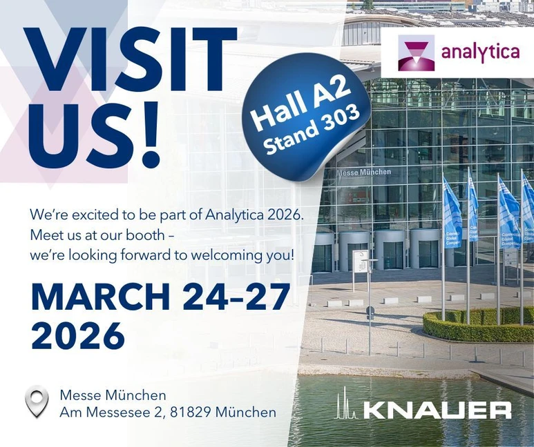 KNAUER at Analytica 2026
