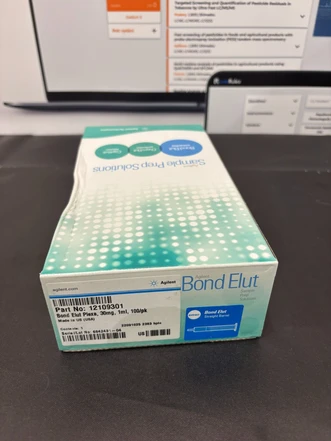 Agilent Bond Elut Plexa SPE Cartridge, 30 mg, 1 mL, 100/pk, 12109301 (New)