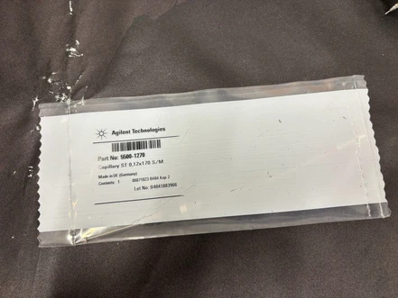 Agilent Capillary stainless steel 0.12 x 170 mm SI/M4 ps/ps, 5500-1270 (New)