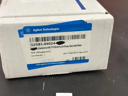 Agilent Detector, MCP, 50 Ohm, Hi-Res, Gain-Shifted, G2581-80524 (Tested)