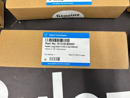 Agilent Heat Exchanger, High Temperature, 1.6 µL, 0.12 mm ID, G1316-80003 (New)