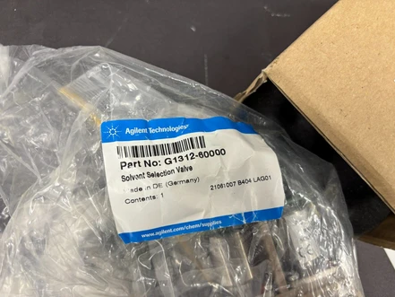 Agilent Solvant Selection Valve, G1312-60000 (New)