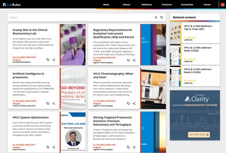 HPLC & LC/MS webinars Week 4/2022