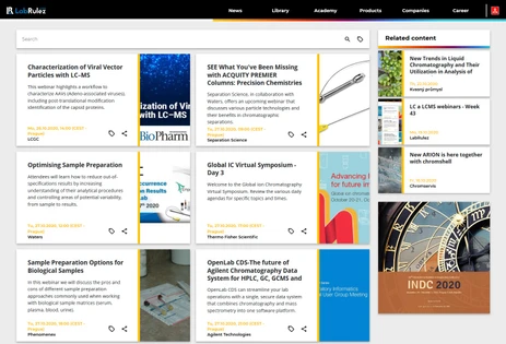 LC and LCMS webinars - Week 44