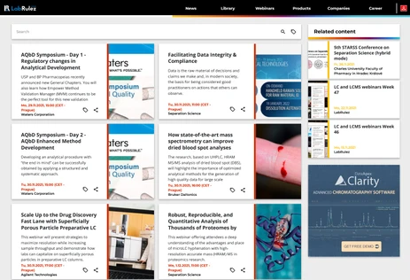 LC and LCMS webinars Week 48