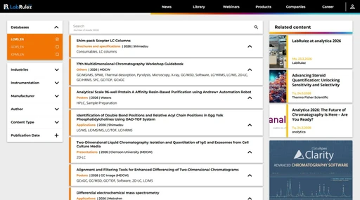 News from LabRulezLCMS Library - Week 13, 2026