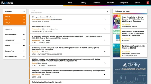 News from LabRulezLCMS Library - Week 14, 2026