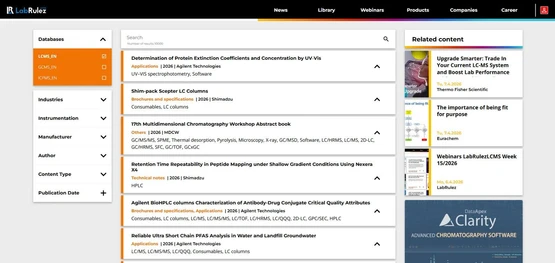 News from LabRulezLCMS Library - Week 15, 2026