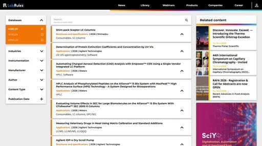 News from LabRulezLCMS Library - Week 16, 2026