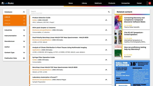 News from LabRulezLCMS Library - Week 17, 2026