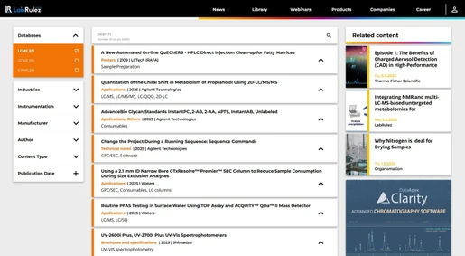 News from LabRulezLCMS Library - Week 19, 2025