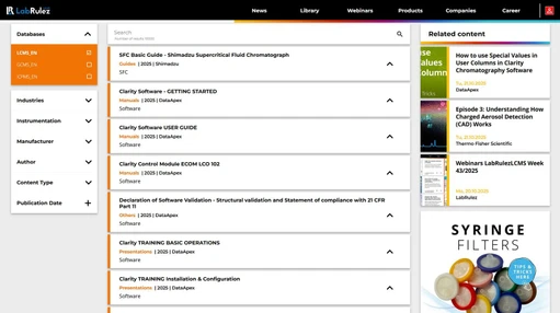 News from LabRulezLCMS Library - Week 43, 2025