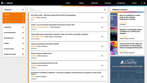 News from LabRulezLCMS Library - Week 45, 2025