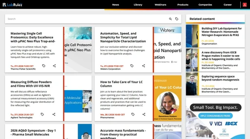 Webinars LabRulezLCMS Week 05/2026